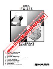 View FO-785 pdf Operation Manual, Polish