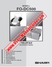 Ver FO-DC500 pdf Manual de operaciones, sueco