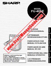 Vezi FU-40SE pdf Manual de utilizare, Engleză Germană Franceză Spaniolă Italiană Olandeză