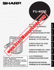 Visualizza FU-40SE pdf Manuale operativo, inglese, tedesco, francese, spagnolo, italiano, portoghese, russo, olandese