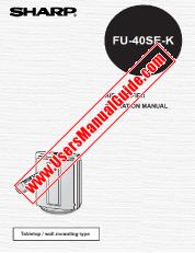 Ver FU-40SE-K pdf Manual de Operación, Inglés