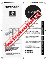 Ansicht FU-55SE pdf Bedienungsanleitung, deutsch, englisch, französisch, spanisch, italienisch, niederländisch, japanisch