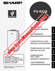 View FU-S51E pdf Operation Manual, extract of language German