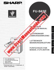 Ver FU-S63E pdf Manual de operación, inglés, holandés, alemán, francés