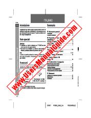 Ansicht FV-DB2E pdf Bedienungsanleitung, Auszug aus Sprache Italienisch