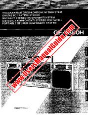 View GF-7850H pdf Operation Manual, extract of language German
