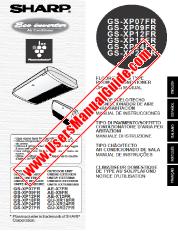 Vezi GS-XP07FR/09FR/12FR/GS-XP18FR/24FR/27FR pdf Manual de funcționare, extractul de limba engleză