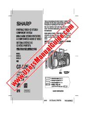 Vezi GX-CD5200V pdf Manual de funcționare, extractul de limba engleză
