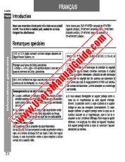 Vezi HT-M750H pdf Manual de funcționare, extractul de limba franceză