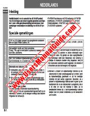 Ansicht HT-M750H pdf Bedienungsanleitung, Auszug aus Sprache Niederländisch
