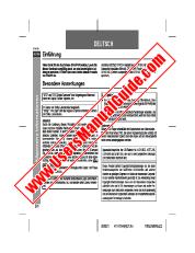 Vezi HT-X15H pdf Manual de funcționare, extractul de limba germană
