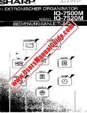 Voir IQ-7500M/7520M pdf Manuel d'utilisation, l'allemand