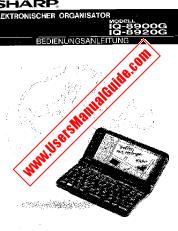 View IQ-8900G/8920G pdf Operation Manual, German