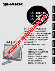 View LC-13/15/20E1E pdf Operation Manual, Dutch