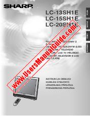 Visualizza LC-13/15/20SH1E pdf Manuale operativo, estratto di lingua ceco