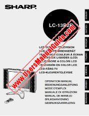 Ver LC13-B2E pdf Manual de operación, extracto de idioma alemán.