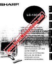 View LC-13C2E pdf Operation Manual, extract of language Swedish