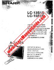 Ver LC-13S1E/15S1E pdf Manual de operación, extracto de idioma holandés.