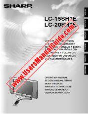 Voir LC-15/20SH2E pdf Manuel d'utilisation, extrait de langue espagnole