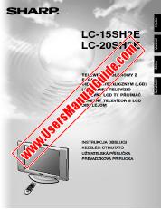 Ver LC-15/20SH2E pdf Manual de operaciones, extracto de lengua húngara.