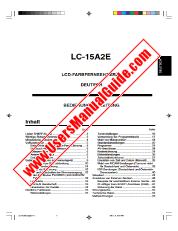 Ver LC-15A2E pdf Manual de operación, alemán