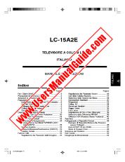 Vezi LC-15A2E pdf Manual de utilizare, Italien