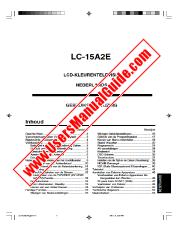 Ver LC-15A2E pdf Manual de operación, holandés