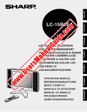 Ver LC-15B2EA pdf Manual de operación, extracto de idioma alemán.