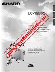 Ver LC-15B5E pdf Manual de operación, extracto de idioma alemán.