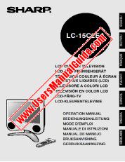 Ver LC-15C2EA pdf Manual de operaciones, extracto de idioma inglés.