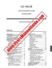 Vezi LC-15L1E pdf Manual de utilizare, olandeză
