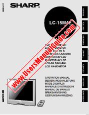 Ver LC-15M4E pdf Manual de operación, extracto de idioma italiano.