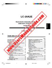 Ansicht LC-20A2E pdf Bedienungsanleitung, Französisch