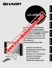 Ver LC-20B2EA pdf Manual de operaciones, extracto de idioma inglés.