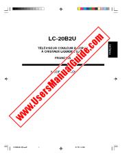 Ansicht LC-20B2U pdf Bedienungsanleitung, Französisch
