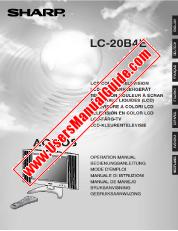 Vezi LC20-B4E pdf Manual de funcționare, extractul de limba engleză