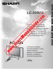 Ver LC-20B6E pdf Manual de operaciones, extracto de idioma español.