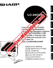 View LC-20C2E pdf Operation Manual, extract of language German