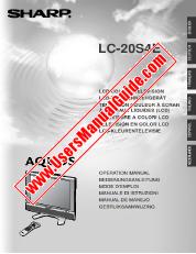 Voir LC-20S4E pdf Manuel d'utilisation, extrait de langue espagnole