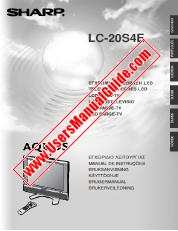 Ver LC-20S4E pdf Manual de operación, extracto de idioma portugués.