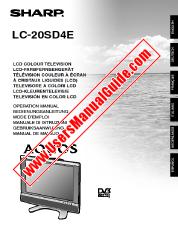 Ver LC-20SD4E pdf Manual de operaciones, extracto de idioma español.
