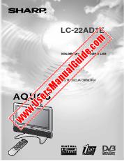 Ansicht LC-22AD1E pdf Bedienungsanleitung für LC-22AD1E, polnisch