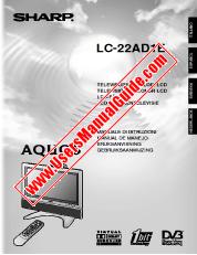 View LC-22AD1E pdf Operation Manual, extract of language Spanish