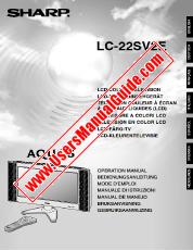 Vezi LC-22SV2E pdf Manual de funcționare, extractul de engleză