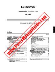 Vezi LC-22SV2E pdf Manual de utilizare, italiană