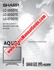 Vezi LC-26GD7E/32GD7E/37GD7E pdf Manualul de utilizare pentru LC-26GD7E/32GD7E/37GD7E, rusă
