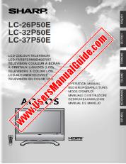 Visualizza LC-26/32/37P50E pdf Manuale operativo, estratto di lingua spagnolo