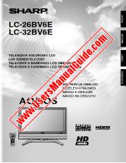 Ver LC-26/32BV6E pdf Manual de operaciones, extracto de lengua húngara.