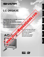 Vezi LC-26GA3E pdf Manual de funcționare, extractul de limbă portugheză