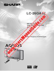 Vezi LC-26GA4E pdf Manual de funcționare, extractul de limba rusă